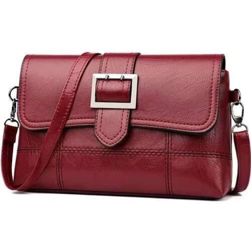 New Clutch Bag European and American Fashion Trend Ladies One Shoulder Diagonal Small Bag Belt Embroidered Thread Mother Bag