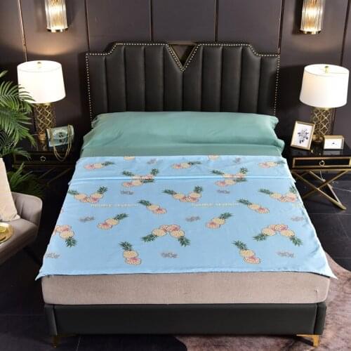New Rayon Household Travel Hotel Antifouling Sleeping Bag, Bed Sheet, Quilt Cover And Pillow Case Three In One