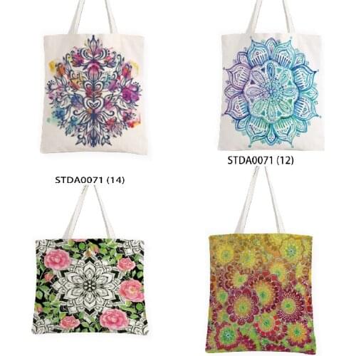 Color printing flowers Beach bag organizer for cosmetics Storage organizer Handbags travel storage bags Home supplies Tool bag