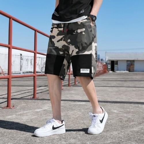 Shorts Mens Summer 2021 Cargo Quartz Pants Loose Breeches Sportsman Camo Pants