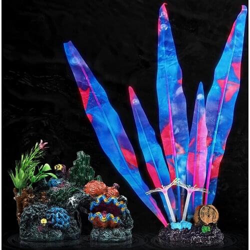 Aquarium Decoration, Resin Ornament Decorations for Fish Tank, Aquarium Decor Coral for Lizards, Turtles, Betta, Fish