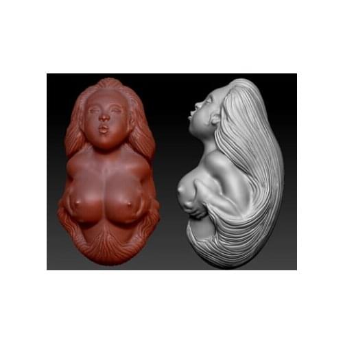 3D model relief for cnc 3D printers in STL file format nude women 12