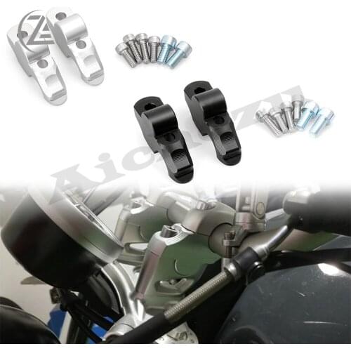 ACZ Motorcycle 41MM Aluminum Handlebar Extension Riser Mount Lifting Clamp For BMW R Nine T R9T 2014 2015 2016 2017 2018