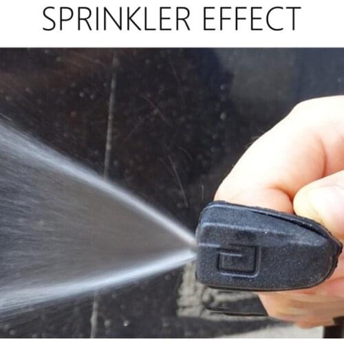 Car Universal Windshield Washer Sprinkler Head Wiper Fan Shaped Spout Cover Water Outlet Nozzle Adjustment