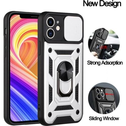 Aweful Camera Lens Protection Phone holder case For iPhone 11 Pro Max 12 8 7 6 Plus Xr X Xs Max SE 2020 Car Bracket Cover funda