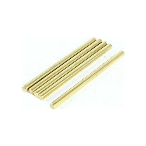 Car Model Toy DIY Brass Rod Axles Drill Rod Bar 3mm x 50mm