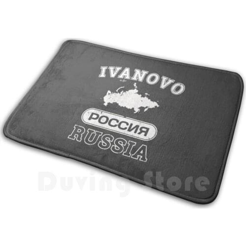Ivanovo Russia Property Of Country Soft Non-Slip Mat Rug Carpet Cushion Ivanovo Russia Cccp Russian Federation City