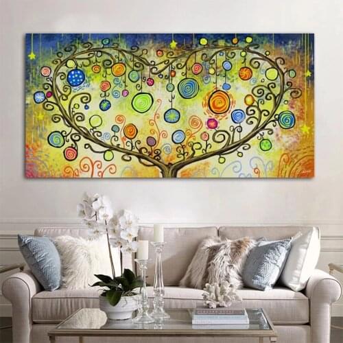 Abstarct rich Tree Full Square Round 5D Diamond Painting heart Diamond Embroidery Mosaic art full decor Diamond stitch S105
