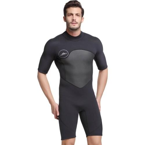 Shorty Wetsuit for Mens 2mm Premium Neoprene Diving Suit for Adult Youth UV Protection One Piece Thermal Diving Snorkeling Suits