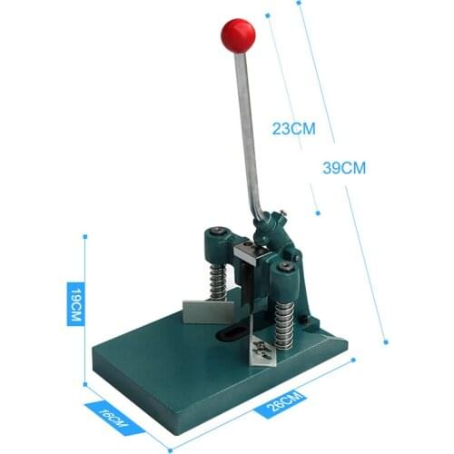 Round Angle Machine Manual Cut Round Machine Album Business Card Chamfering Machine with Pressure Foot