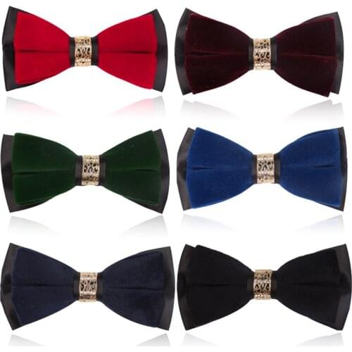 Men Bow Tie Classic Shirts Bowtie For Men Business Wedding Bowknot Adult Solid Bow Ties Butterfly Suits Bowties