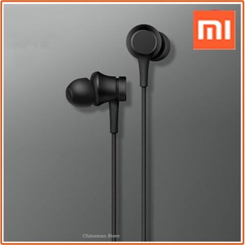 Xiaomi Mi Earphone In-ear 3.5mm Jack Piston Headset Hands Free Mic Sport Earphones For Samsung Iphone xiaomi vivo Smartphone
