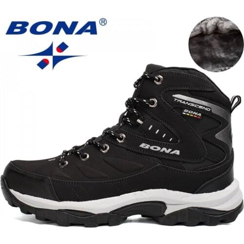 2021New Men Hiking Shoes Winter Outdoor Walking Shoes Mountain Sport Boots Climbing Sneakers Casual Shoes Plush shoes Botas