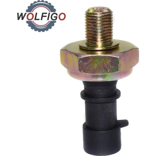 WOLFIGO Engine Oil Pressure Switch Sender For Vauxhall Opel Adam Agila A Corsa Astra Meriva Vectra C 1252555 1247680 90534902