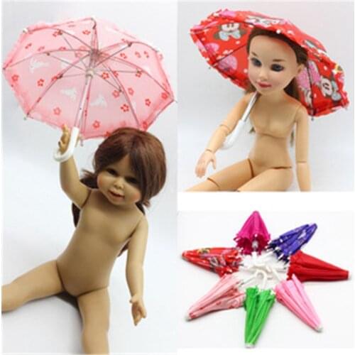 Girls Christmas Doll Toys 18 Inch Doll Accessories Umbrella for 16 Inch