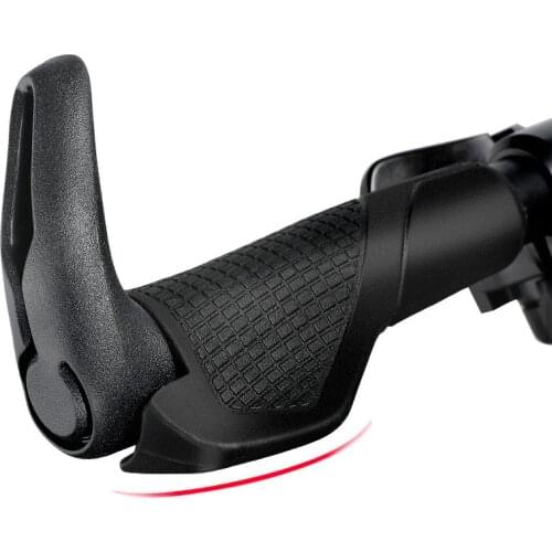 Bicycle Grip Rubber Grip Bicycle Locking Grip New Riding Equipment Mountain Bike Horn Handlebar