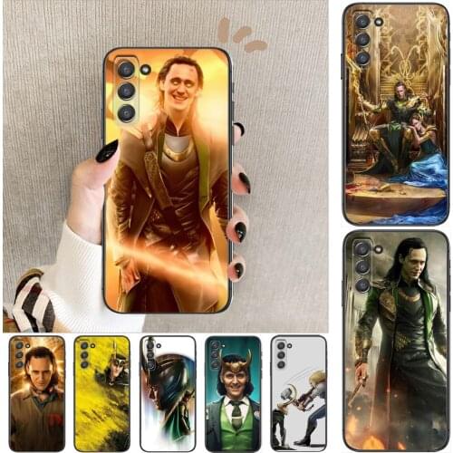 Vote for Loki Phone cover hull For SamSung Galaxy S8 S9 S10E S20 S21 S5 S30 Plus S20 fe 5G Lite Ultra black soft case
