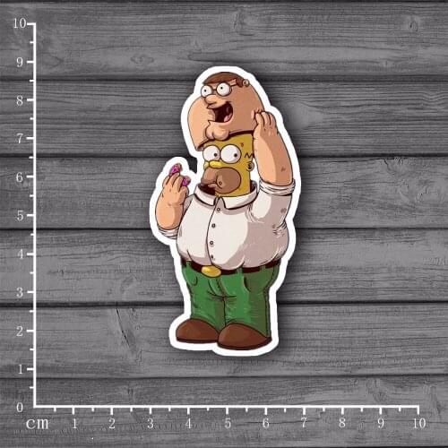 Spoof Anime Funny Scrapbooking Stationery Graffiti Sticker Decor For Ablum Diary Scrapbookin Laptop New School Supplies[Single]