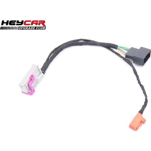 Liquid Crystal Virtual Cluster LCD Instrument Cluster Adapter Plug&Play Wire Cable harness For Audi A3 8V