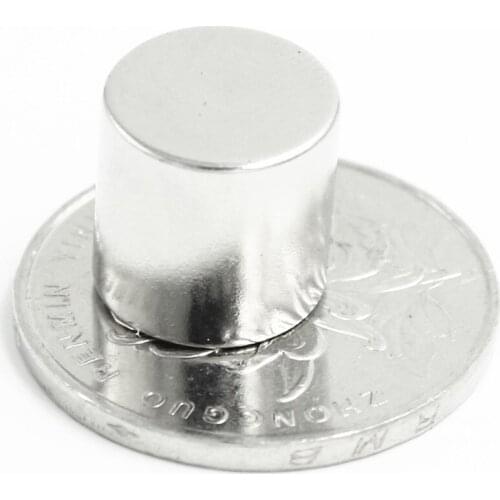 100pcs Neodymium N35 Dia12mm X 12mm Strong Magnets Tiny Disc NdFeB Rare Earth For Crafts Models Fridge Sticking magnet 12x12mm