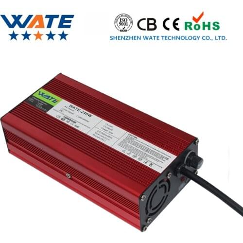 36V 3A Faster Charger Lead acid Battery Charger for 41.4V Ebike Battery with 4 Cooling Fan