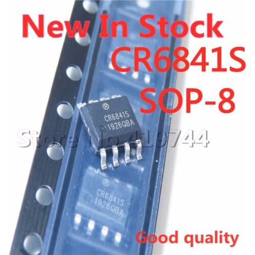 5PCS/LOT CR6841 CR6841S SMD SOP-8 secondary side PWM controller In Stock NEW original IC