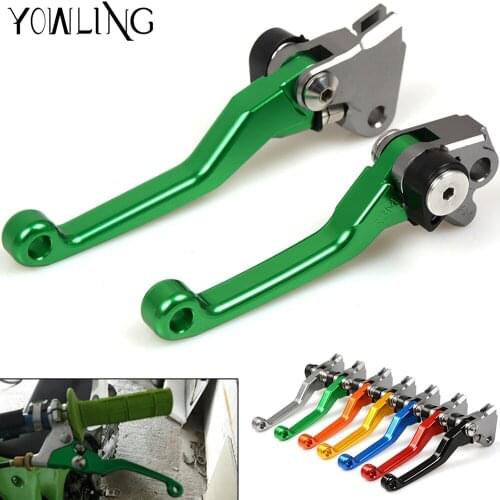 Motorcycle accessories dirt bike CNC Pivot Brake Clutch Levers for Kawasaki KLX250,D-TRACKER 1993 1994 1995 1996 1997