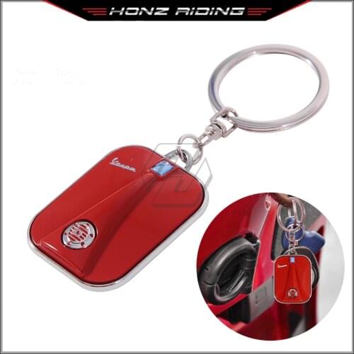 For Vespa GTS300 GTS GTV LX PX LX Sprint Primavera 50 125 150 250 300 300ie Scooter Keychain