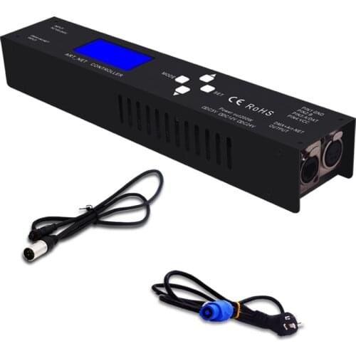 CL-104PS-1; LED artnet/DMX SPI controller;AC110-220V input;output(4 universes/680 pixels/one port)
