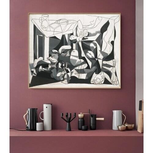 Home Decoration Canvas Abstract Painting Pictures Wall Art Picasso Hd Prints Figure Modular No Framework Poster For Living Room