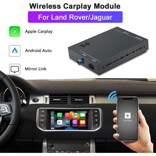 For Apple Wireless Carplay for Jaguar/Land Rover/XE/XF/Range Rover/Evoque/Discovery 4 Android Auto Ai Box Multimedia USB