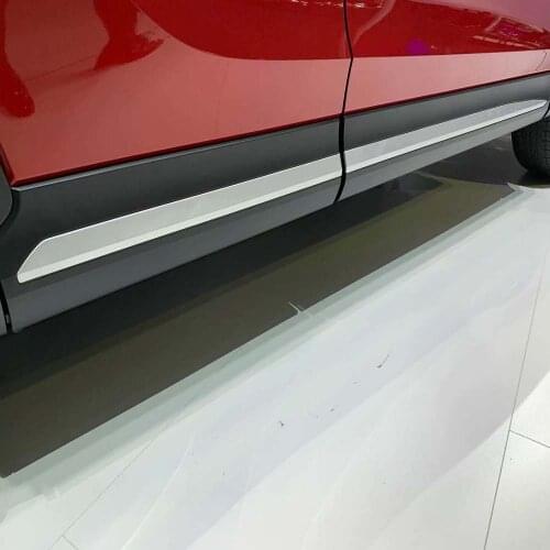 For Mitsubishi Eclipse Cross 2017-2019 2020 ABS Matte Body Strip Side Door Molding Streamer Cover Trim Protector Car Accessories