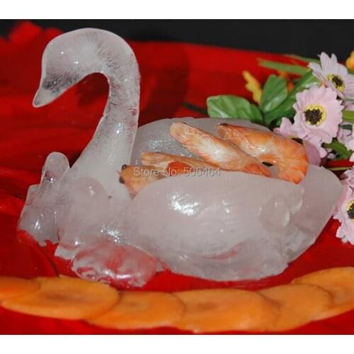 Ice sculpture mould/mold maker swimming swan