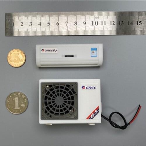 Plastic Air Conditioner Model For 1/14 Rc Truck Actros & Arocs Trucks Tamiya Scania R620 MAN TGX Benz 3363 Volvo-FH16 Tractor