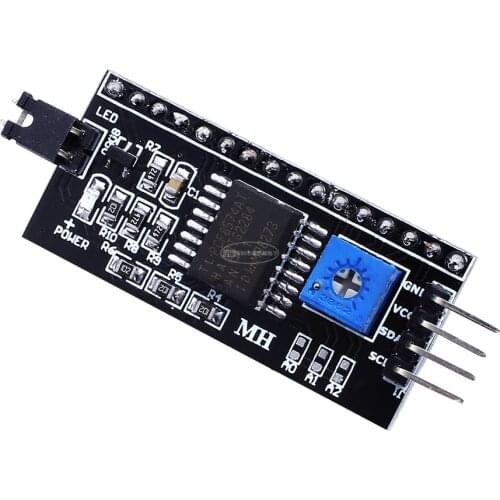 IIC I2C TWI SPI Serial Interface Board Port 1602 2004 LCD LCD1602 Adapter Plate LCD Adapter Converter Module PCF8574