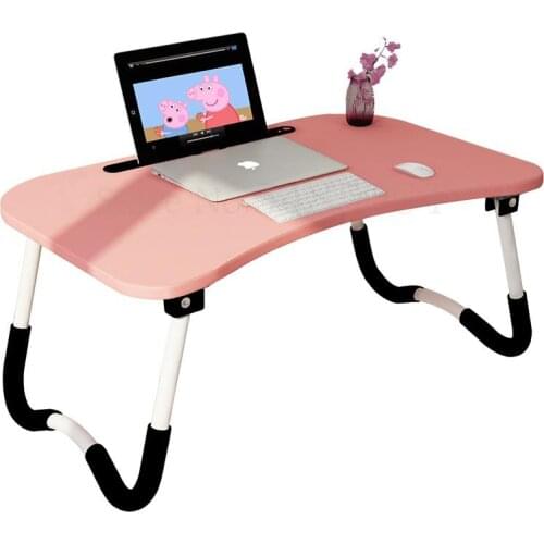 Bed Small Table Foldable Laptop Lazy Table Desk Student Bedroom Study Desk Dormitory Artifact Board Simple Home Mini Bunk