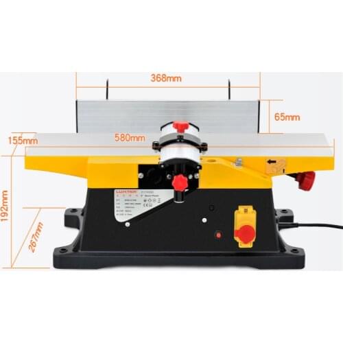 Multifunctional Woodworking Planer Table-type Woodworking Planer Household Electric Tool Small Planer Table Planer