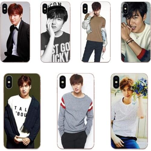Soft Phone Covers Case For iPhone SE2020 11 Plus Pro X XS Max XR 8 7 6S SE 4S 5 5C 5S Lee Min Ho South Korean Actor Model Singer