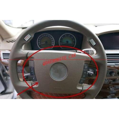 QDAEROHIVE NEW Driver Steering Wheel Cover for BMW E66 730 740 745 750 760