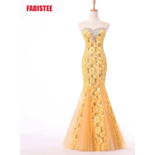 New arrival elegant long dress prom party dresses vestido de festa formal dress lace gown