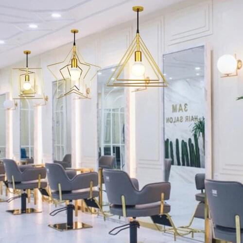 Simple Modern Style Iron Chandelier E27 Bulb Led Lamps Fashion Chandeliers Home Creative Lighting High Grade
