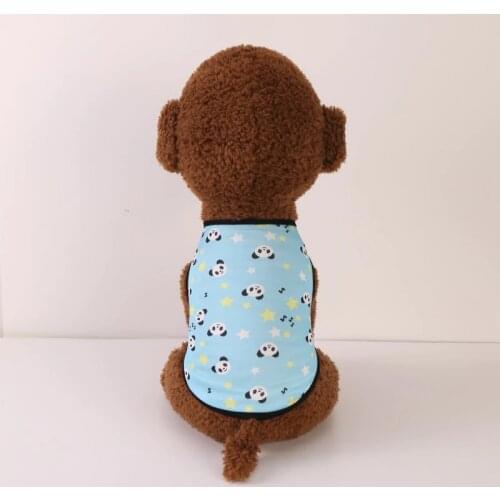 Pet Cats And Dogs Spring And Summer Thin Breathable Cool Vest Comfortable Dog Clothes Pet Supplies