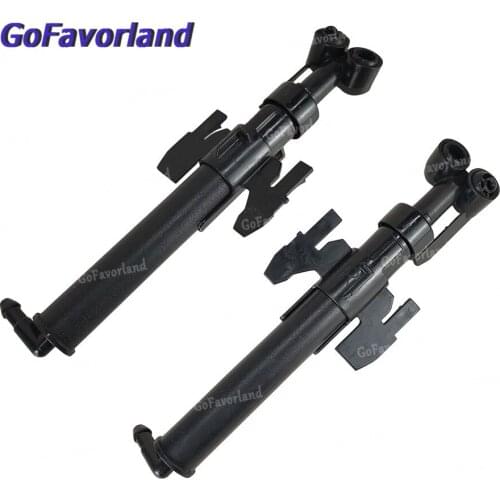 2Pcs Front Headlight Wipe Washer Nozzle Left & Right 31349382 31349383 For 2016 2017 2018 2019 2020 Volvo XC90 MK2