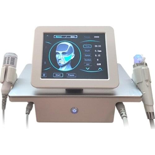 2 in 1 Rf Fractional Micro-needle Machine with Cold Hammer Anti-acne Shrink Pores Facial Skin Care Tools Stretch Marks Remover