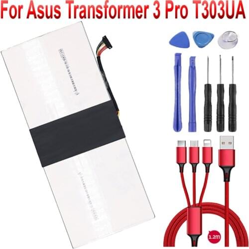 C21N1603 Battery For Asus Transformer 3 Pro T303UA T303UA-0053G6200U T303UA-GN050T 7.7V 5000mAh SHUOZB