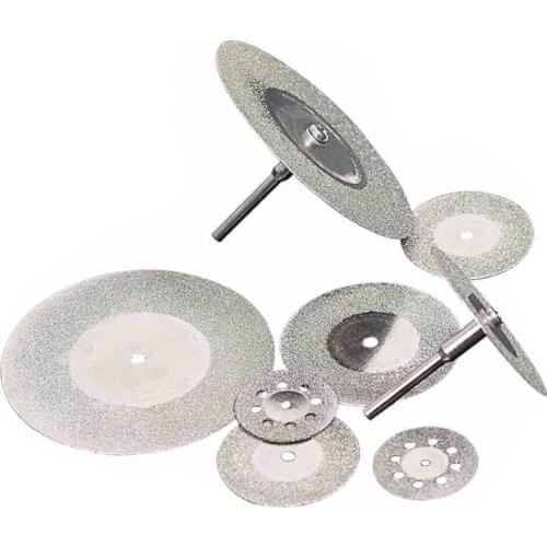 10 Pcs Diamond Saw Blades Disc Wheel Glass Ceramic Cutting Wheel for Jade Jewelry Metal Diamond Saw Disc-30