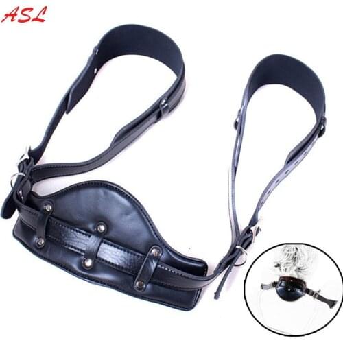 Open Leg Position Belt Aid Bondage Leather Hog Thigh Sling Restraints, Padded Leg Spreader Straps,Deep Penetration Ankle Cuffs