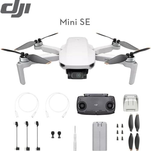 DJI Mini SE Drone Ultralight Foldable 3-Axis Gimbal 2.7K Camera Drone Flight Time 30 Minutes Original Brand New In Stock