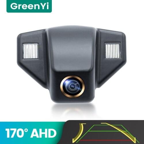GreenYi 170° AHD 720P Trajectory Car Rear View Camera For Honda CRV 07-13 Odyssey 08-11 NEW Fit Hatchback Reverse 4 pin Vehicle