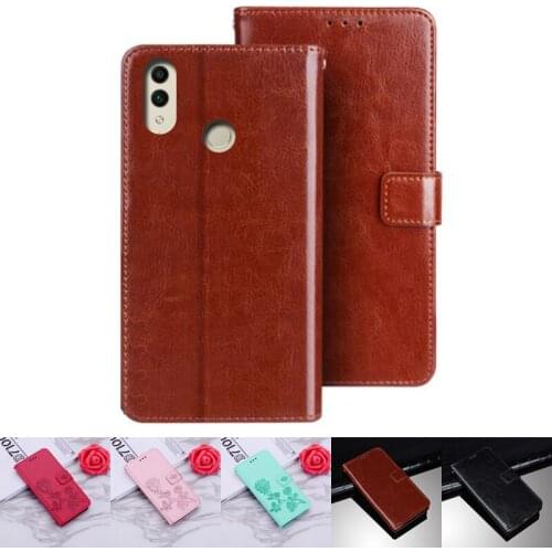 For Huawei Honor 8C Case Luxury Leather Flip Wallet Back Case For Huawei Honor 8 C 6.26 inch Standart Stand Cover